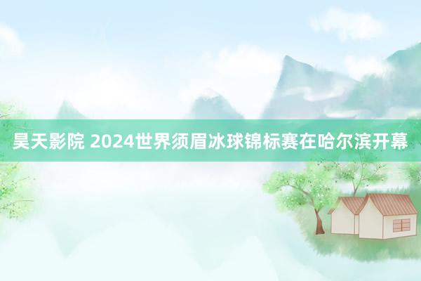 昊天影院 2024世界须眉冰球锦标赛在哈尔滨开幕